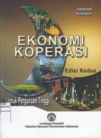 Ekonomi Koperasi : Untuk perguruan Tinggi