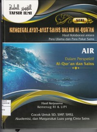 AIR dalam Perspektif Al-Qur'an dan Sains