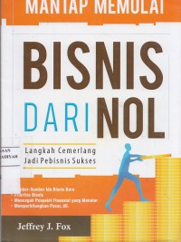 Mantap Memulai Bisnis Dari Nol