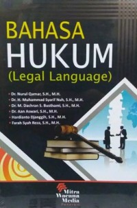 Bahasa Hukum (Legal Language)