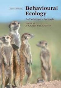 Behavioural Ecology An Evoluationary Approach