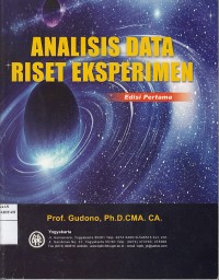 Analisis Data Riset Eksperimen