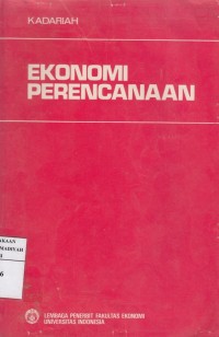 Ekonomi Perencanaan