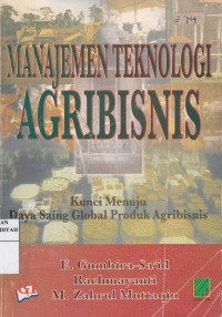 Manajemen Teknologi Agribisnis