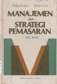 Manajemen dan Strategi Pemasaran