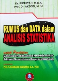 Rumus dan Data dalam Analisis Statistika untuk Penelitian