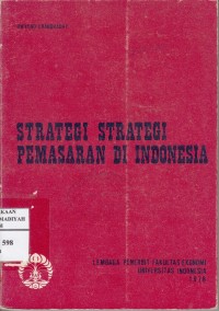 Strategi-strategi Pemasaran di Indonesia