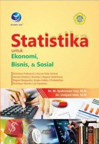 Statistika  Untuk Ekonomi, Bisnis & Sosial