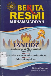 Berita Resmi Muhammadiyah : Tanfifz keputusan tanwir muhammadiyah tahun 2009