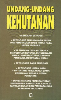 Undang-undang Kehutanan