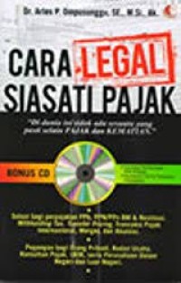 Cara Legal Siasati Pajak