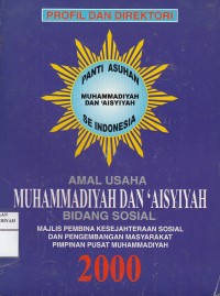 Amal Usaha Muhammadiyah Dan 'Aisyiyah Bidang Sosial