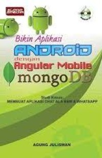 Bikin Aplikasi Android Dengan Angular Mobile Mongo DB