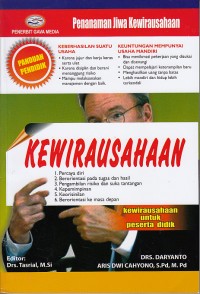 Kewirausahaan (Penanaman Jiwa Kewirausaaan)