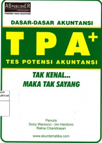 Dasar-Dasar Akuntansi: TPA (Tes Potensi Akuntansi)