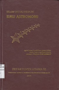 Islam Untuk Disiplin Ilmu Astronomi