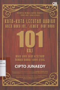 Kata-kata Lecutan Harian Baca Buku Ini : Jewer Diri Anda 101 Kali Maka Anda Akan Kesentrum Nambah Rumah Tanpa Utang