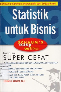 Statistik Untuk Bisnis