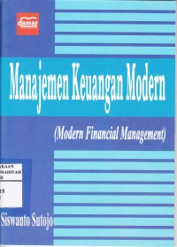 Manajemen Keuangan Modern (Modern Financial Management)