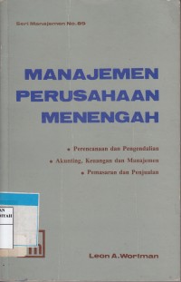 Manajemen Perusahaan Menengah