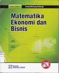 Matematika Ekonomi dan Bisnis