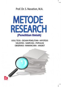 Metode Research (Penelitian Ilmiah)