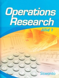 Operations Research Jilid 1