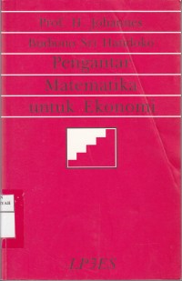 Pengantar Matematika untuk Ekonomi