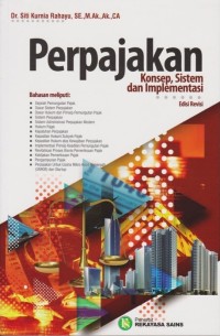 Perpajakan Konsep, Sistem dan Implementasi