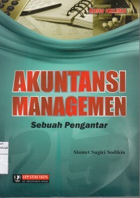 Akuntansi Managemen: Sebuah Pengantar