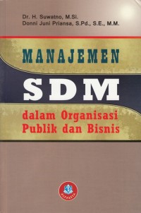 Manajemen SDM dalam Organisasi Publik dan Bisnis