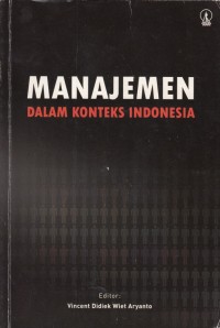 Manajemen Dalam Konteks Indonesia